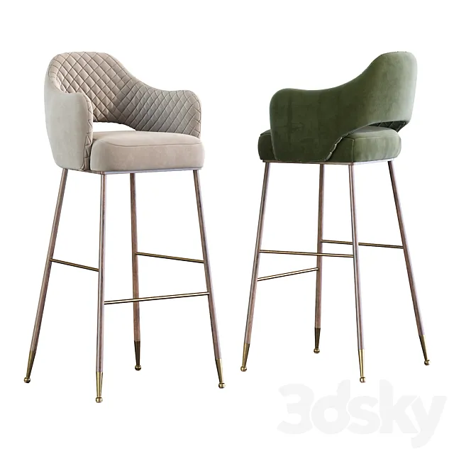 Modern barstool 3DModel
