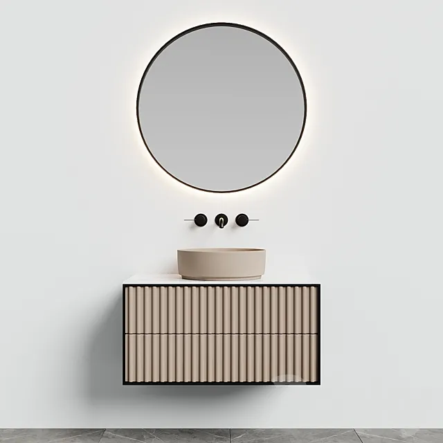 Modern bathroom 3D Model