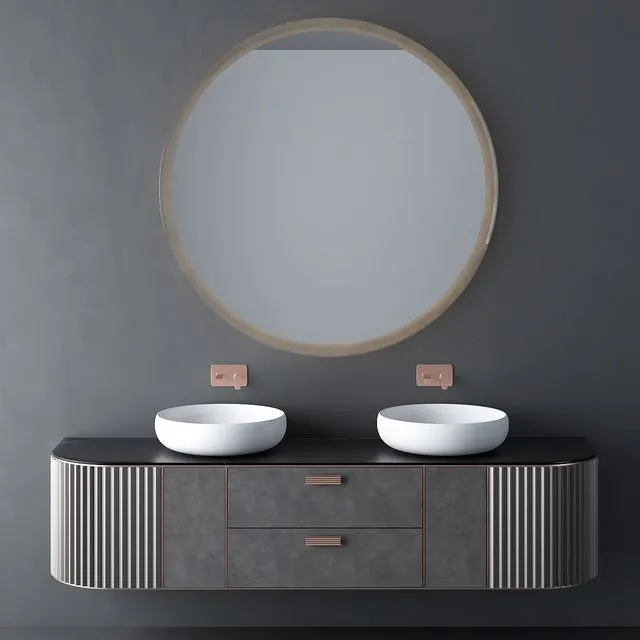 Modern Bathroom Cabinet No. 050 3D Model