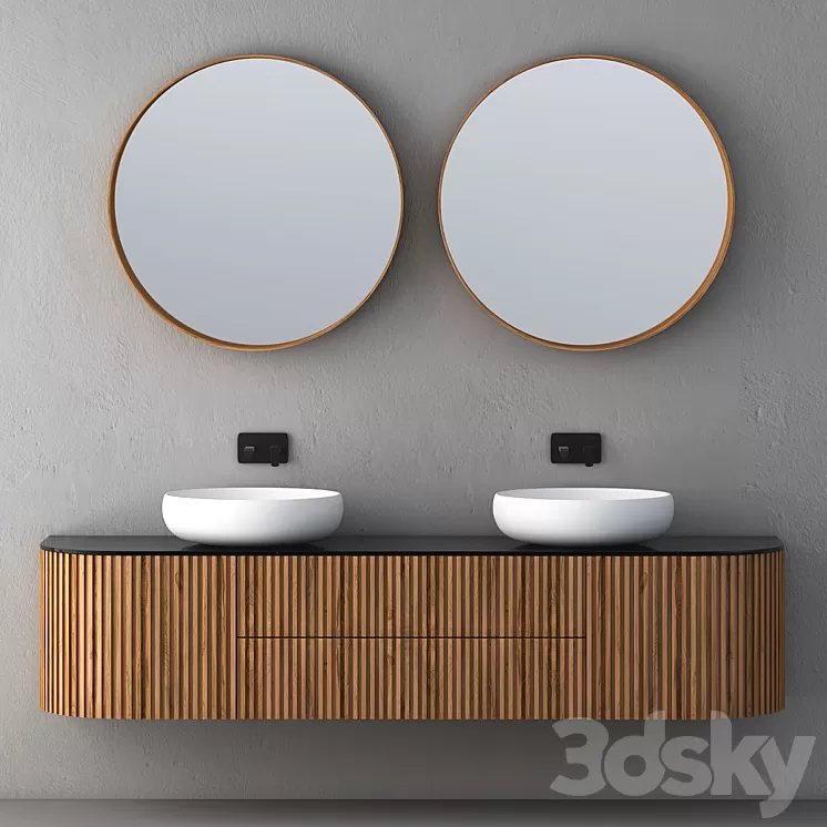 Modern Bathroom Cabinet | No. 103 3D Model