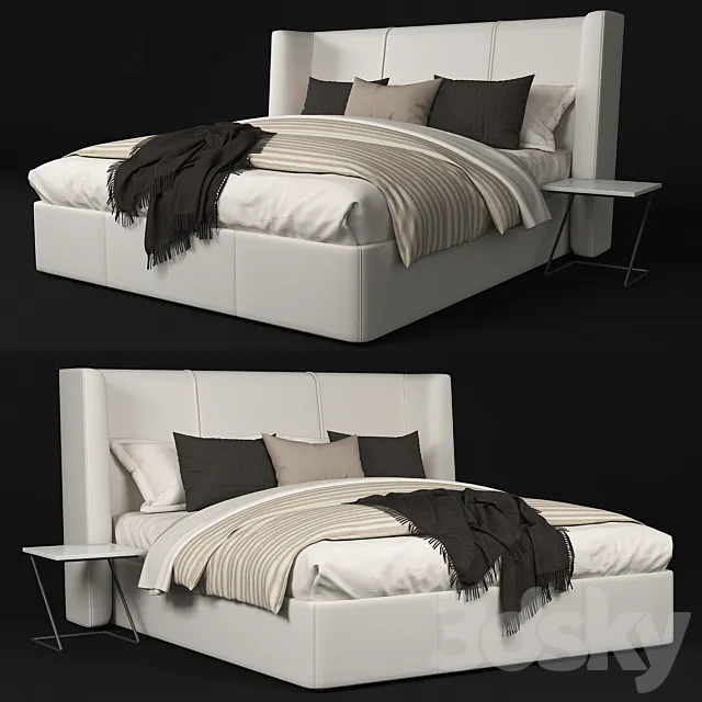Modern bed 3DModel