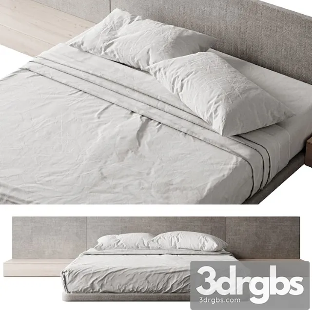 Modern Bed 4 3D Model Free