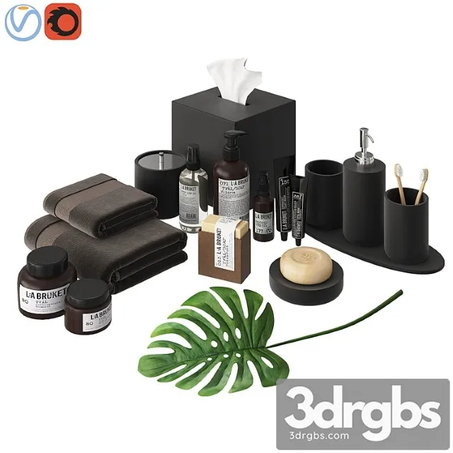 Modern Black 3D Model Free