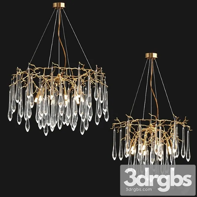 Modern branching chandelier 2 types