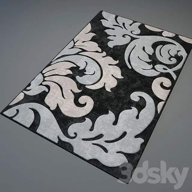 Modern carpet ?10 3DModel