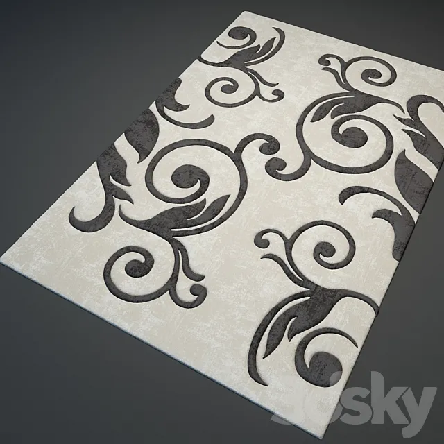Modern carpet ?2 3DModel