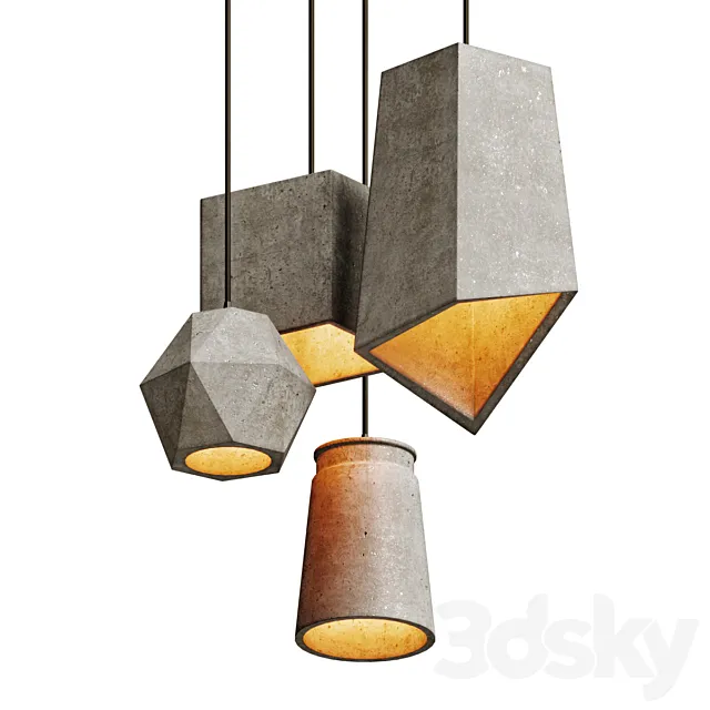 Modern Cement Lights Free Download
