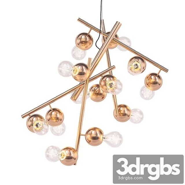 Modern Chandelier 3D Model Free