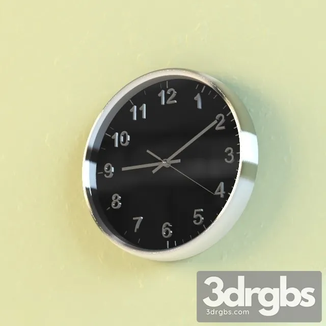 Modern Clock 1 3D Model Free