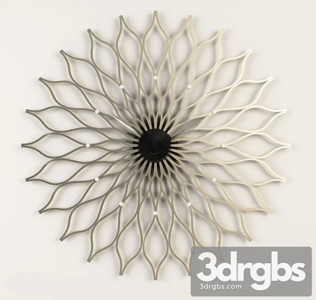 Modern Clock 2 3D Model Download