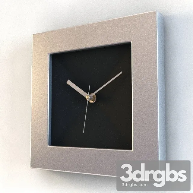 Modern Clock 7 3D Model Free