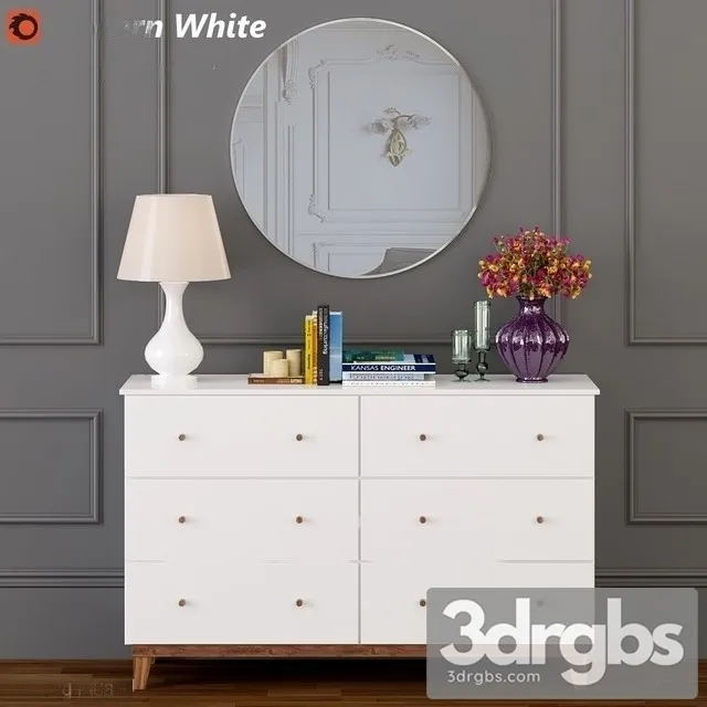 Modern Consol 3D Model Free