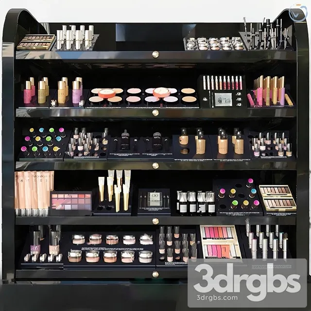 Modern Cosmetic Shelf 2 3D Model Download