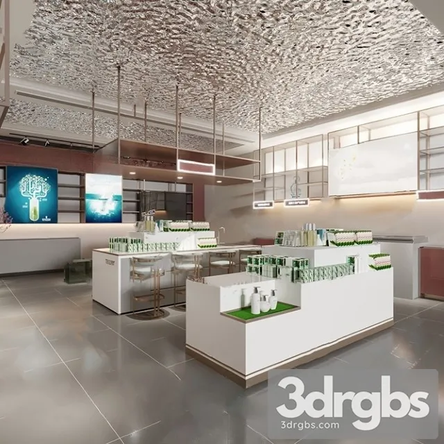 Modern Cosmetic Stored 3D Model Free