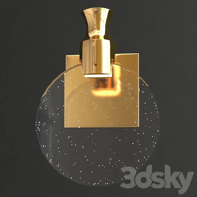 Modern crystal wall lamp Free Download