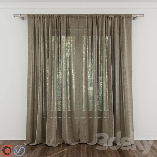 Modern Curtain №10 Free Download