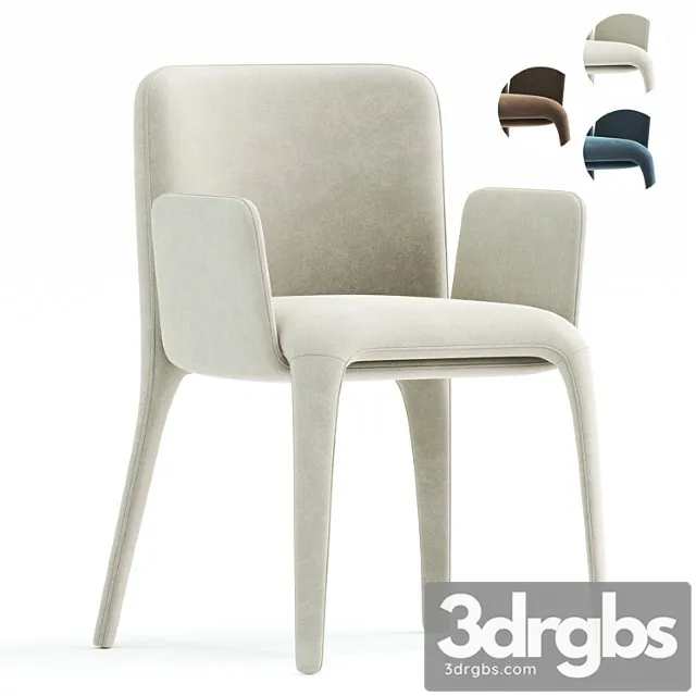 Modern Dining Chair 3D Model Free