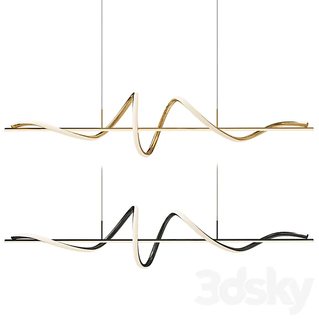 Modern Dining Table Strip Free Download