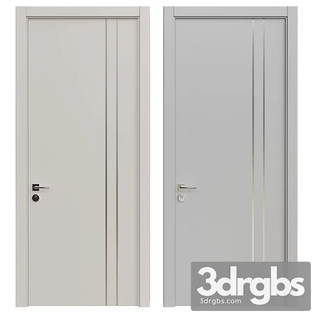 Modern Door 141 3D Model Free