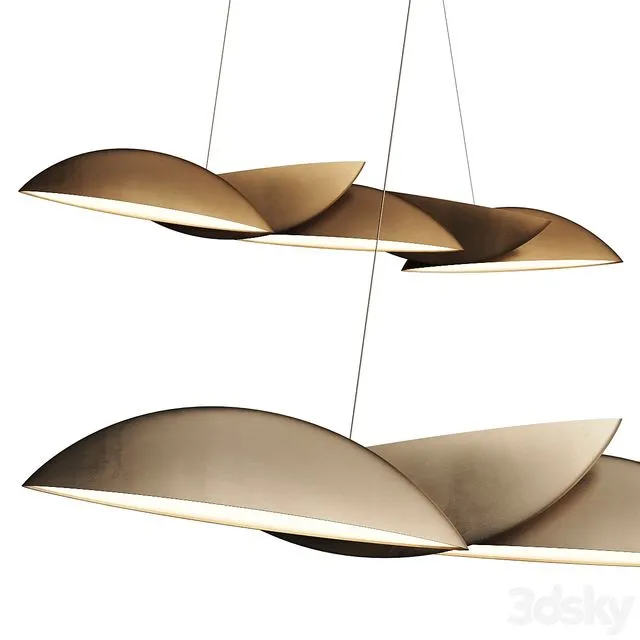 Modern Forms Sydney Pendant Lamp 3D Model
