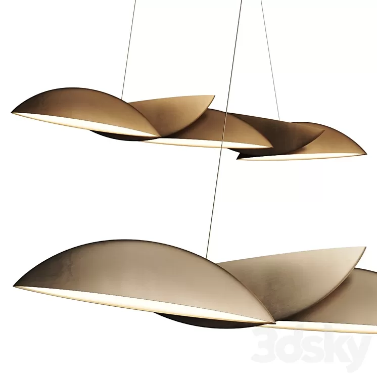 Modern Forms Sydney Pendant Lamp 3D Model Free