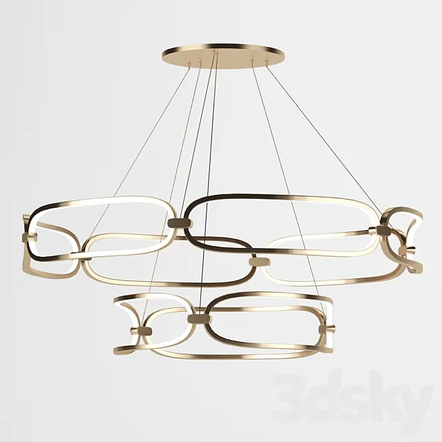 Modern gold series 3DModel