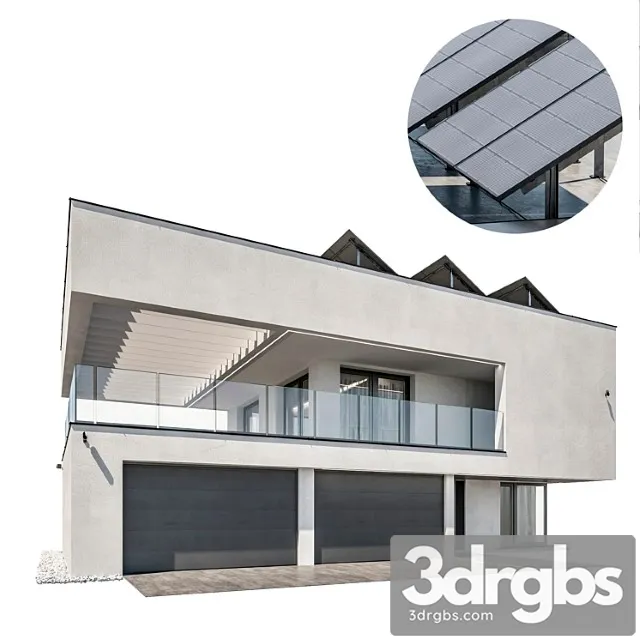 Modern house 18 3D Model Download