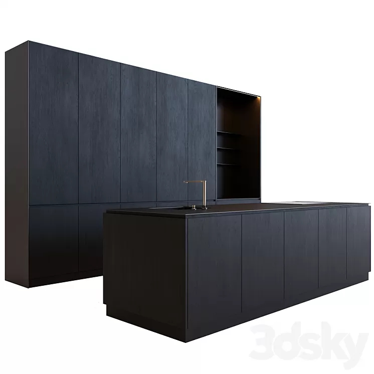 Modern kitchen 19 3D Model