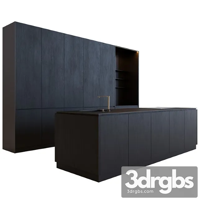 Modern Kitchen 19 5 3D Model Free