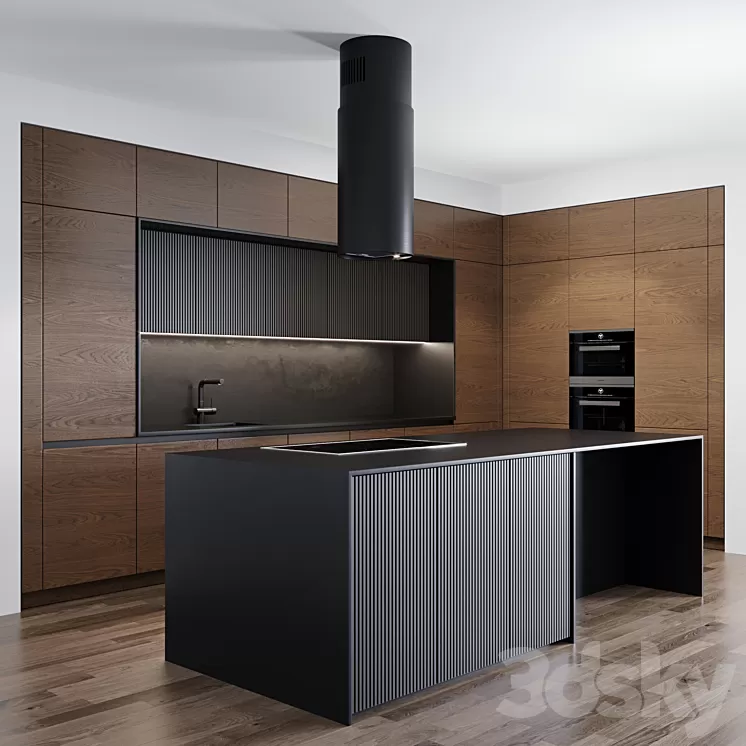 Modern kitchen 5 3D Model