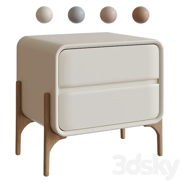 Modern Nightstand 3DModel