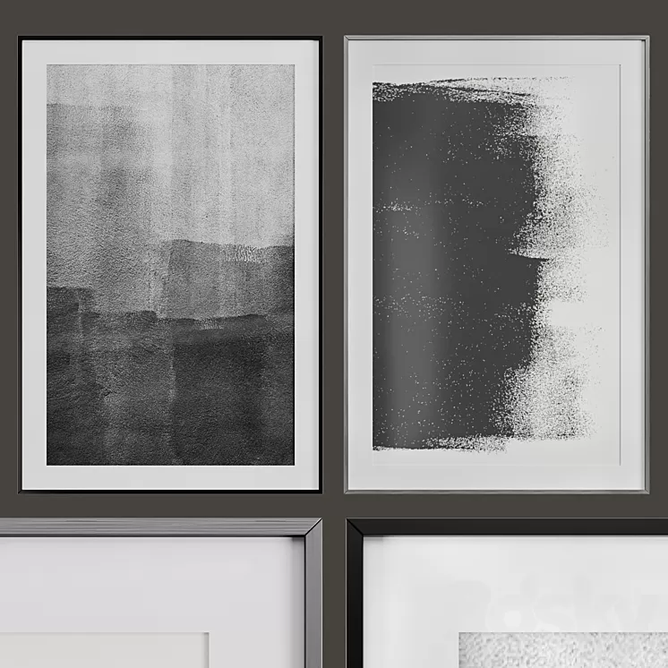 Modern paintings 3D Model