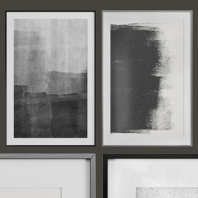 Modern paintings 3DModel