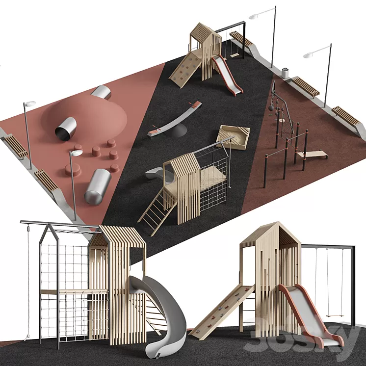 Modern playground
