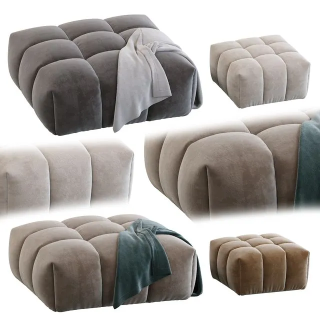 Modern pouf 3D Model