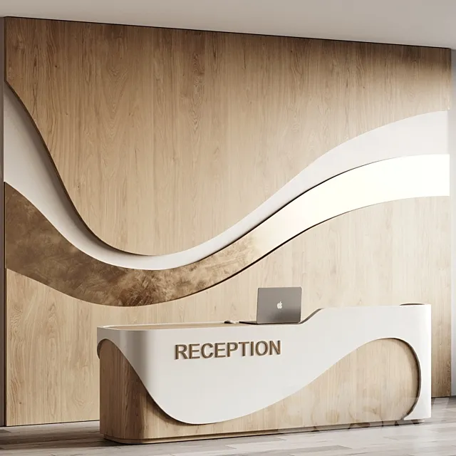 Modern Reception 02 3D Model
