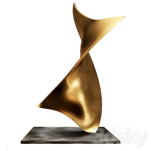 Modern sculpture 3D Model