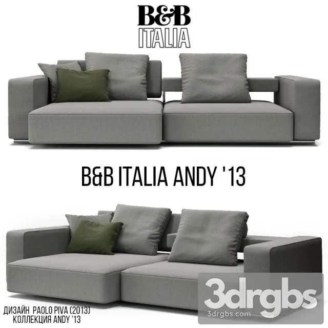 Modern Sofa 286 3D Model Free