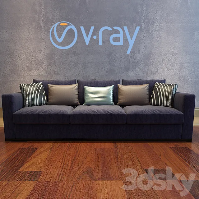 Modern Sofa 3D Model