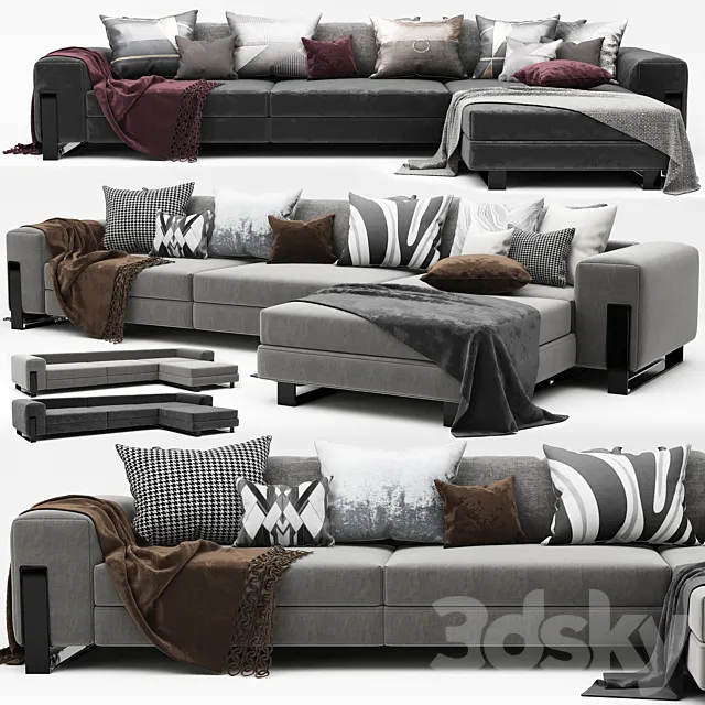 Modern sofa 3DModel