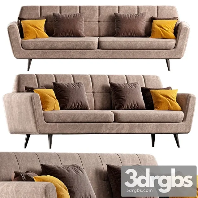 Modern Sofa Styles Small Living Room 1 3D Model Free