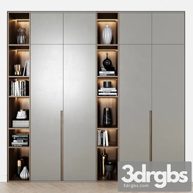 Modern Style Cabinets 38 3D Model Free