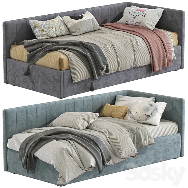 Modern style sofa bed 226 3D Model Free