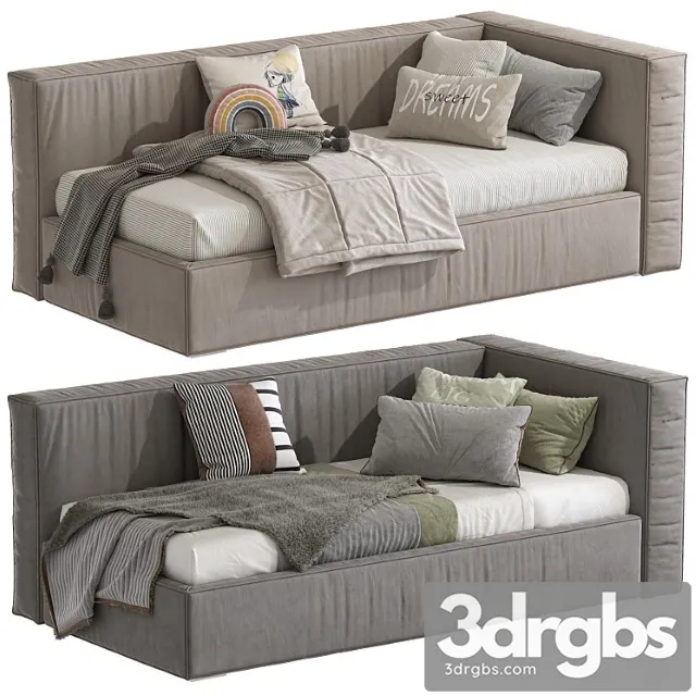 Modern Style Sofa Bed 281 3D Model Free