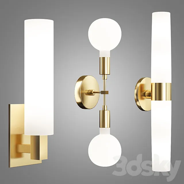 Modern wall lamp 3DModel