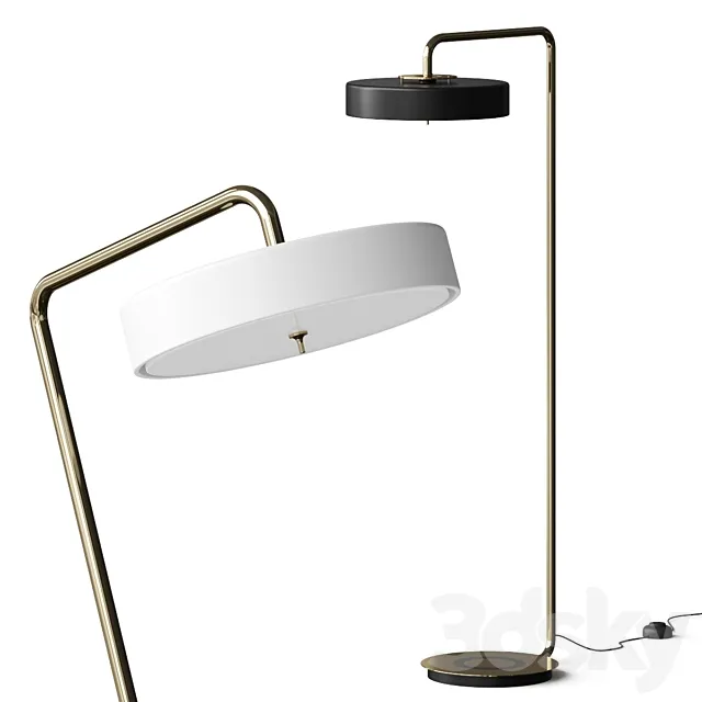 Modest by Cosmo Floor Lamp 3D Model