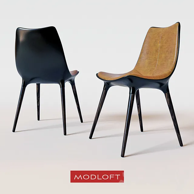 Modloft - Langham Dining Chair 3DModel