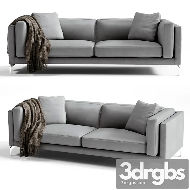Modloft reade sofa 2 3D Model Free