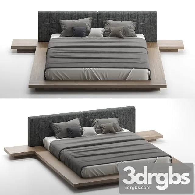 Modloft Worth Bed 3D Model Free