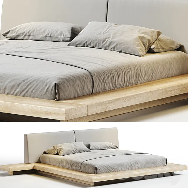 Modloft Worth Bed 3D Model